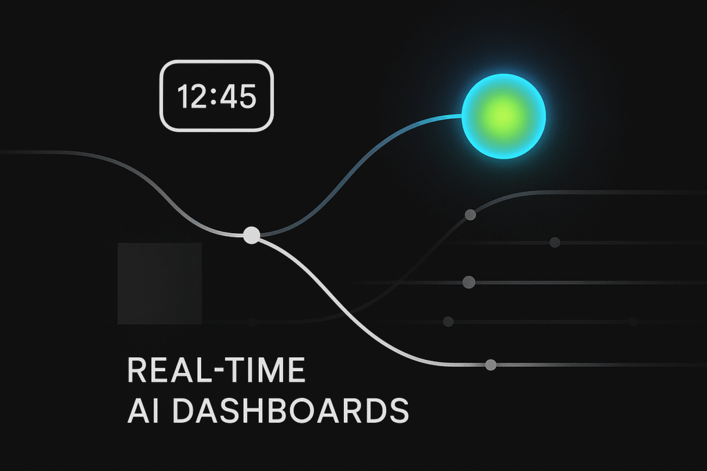 Real-Time AI Dashboards: Turn Data Into Revenue Instantly 9 AI Dashboards