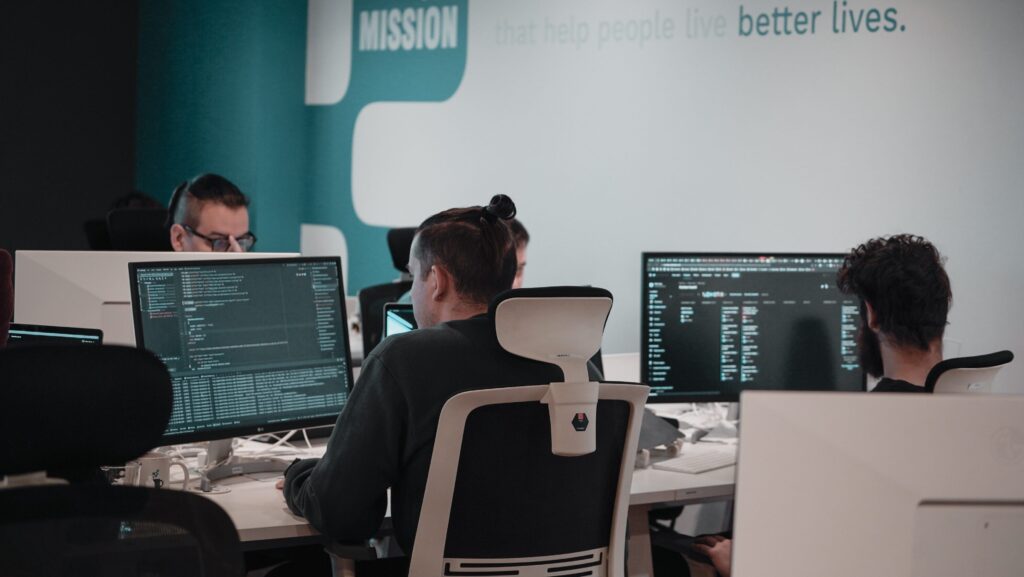 Kenility Office with developers