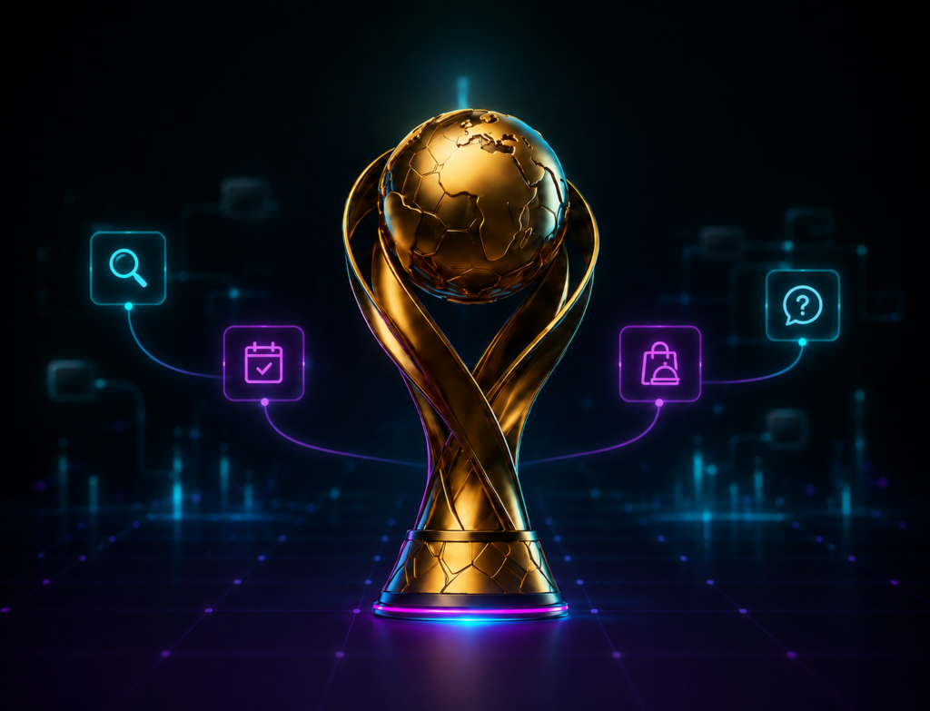 Demand spike preparation dashboard for World Cup month operations